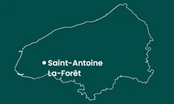 Emplacement de Saint-Antoine-la-Forêt